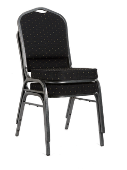 Bankettstuhl Dixon Schwarz