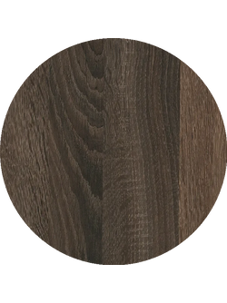 iCon - Sonoma Oak Dark, HPL 12 mm, rund