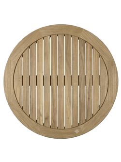 Teak-Tischplatte &Phi;70