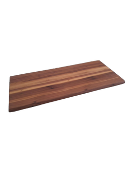 Massivholz-Tischplatte Nussbaum 220&times;100 cm