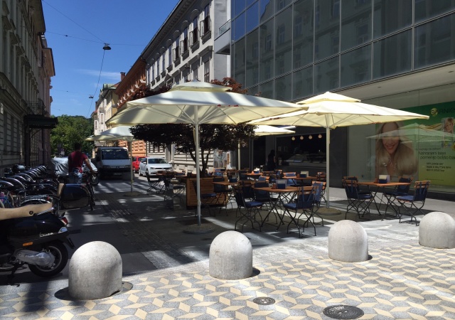 Garten-Gastronomiestühle LON - Ljubljana