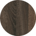 14. iCon - Sonoma Oak Dark, HPL 12 mm, rund