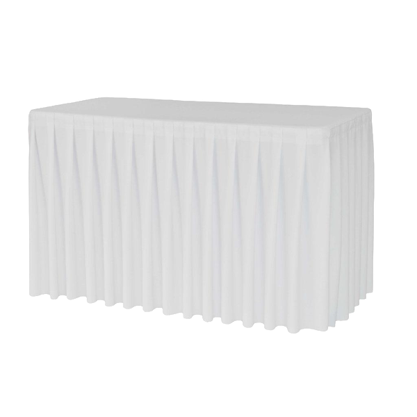 Plissierte Tischdecke für Tisch M183