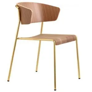 Lisa Wood Armchair SCAB