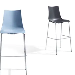 Barski stol Zebra Technopolymer SCAB