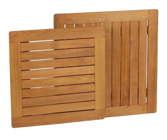 Kvadratne mizne plošče akacija