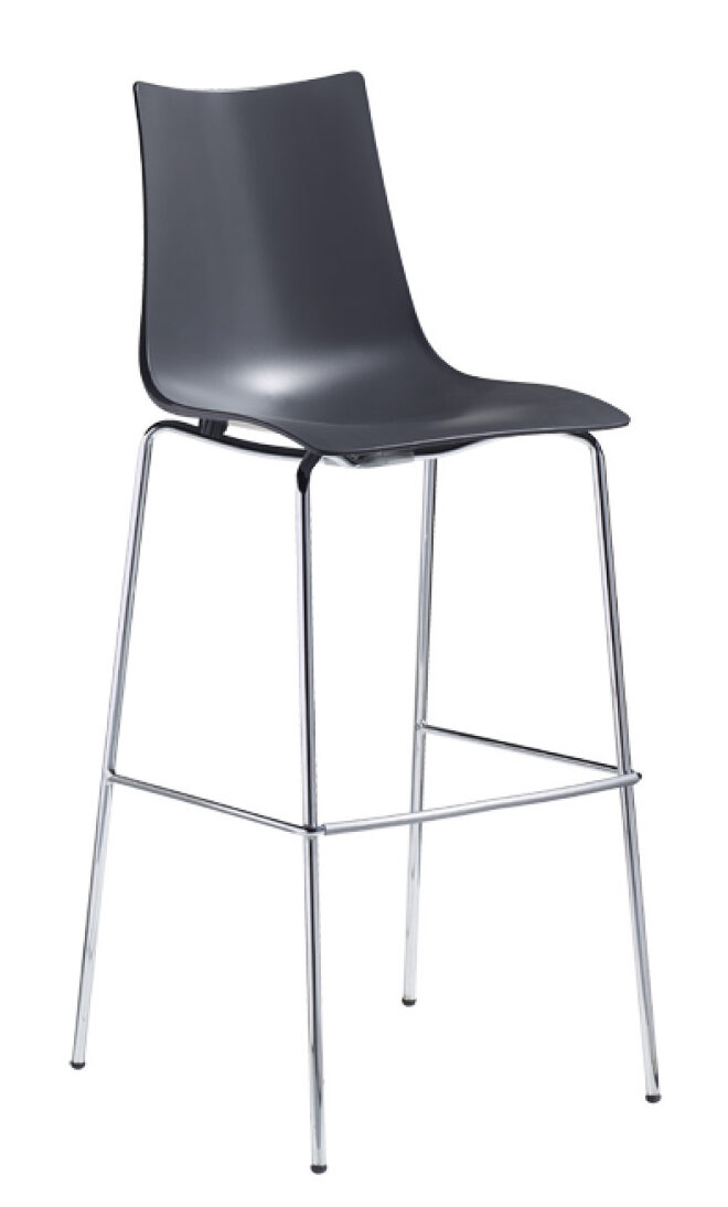 Barski stol Zebra Technopolymer SCAB